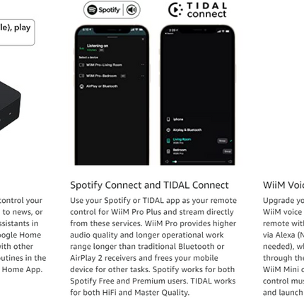 WiiM Pro Plus AirPlay2 Receiver Многокомнатный WiFi-стример