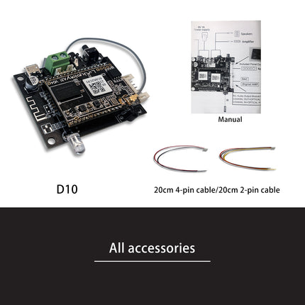 Беспроводной WiFi-приемник Bluetooth HiFiMuse D10 своими руками