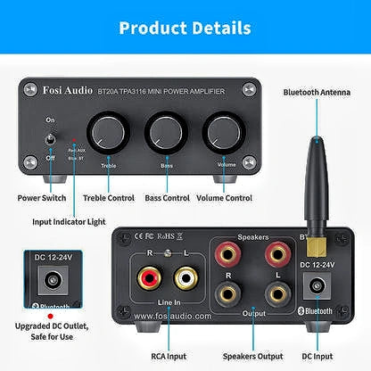 Fosi Audio BT20A