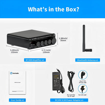 Fosi Audio BT30D