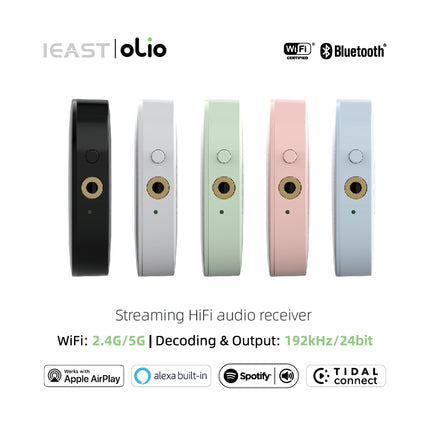 Беспроводной Wi-Fi и Bluetooth-аудиоресивер IEAST Olio AirPlay2