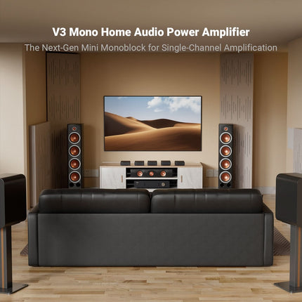 Fosi Audio V3 Mono Monoblock Power Amplifier