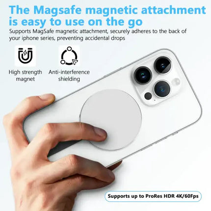 Портативный магнитный твердотельный накопитель Aiffro P10, совместимый с MagSafe, Type-C, до 2000 МБ/с