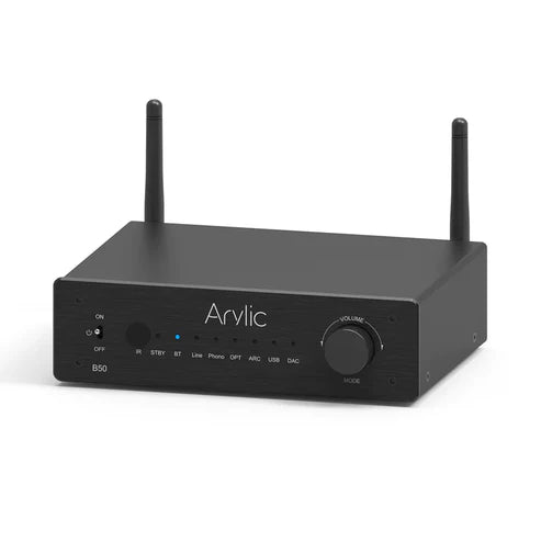 Стереоусилитель Bluetooth Arylic B50 с аудиопередатчиком