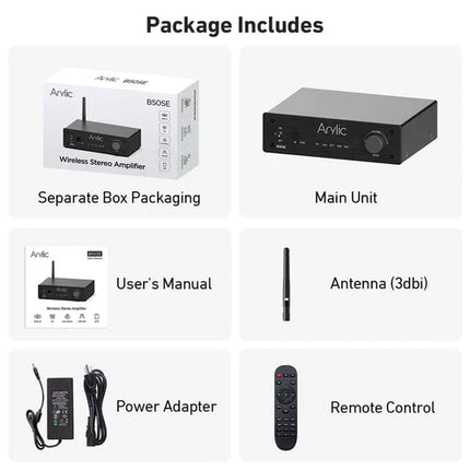 Стереоусилитель Bluetooth Arylic B50 SE 50 Вт x 2