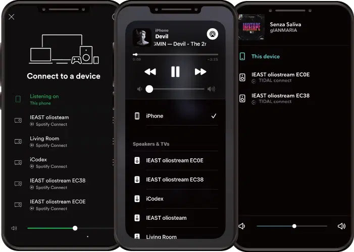 Беспроводной Wi-Fi и Bluetooth-аудиоресивер IEAST Olio AirPlay2