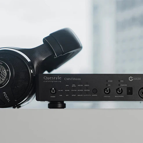 Questyle CMA Fifteen — флагманский усилитель с двумя ЦАП ESS9038Pro и балансным выходом 4,4 мм