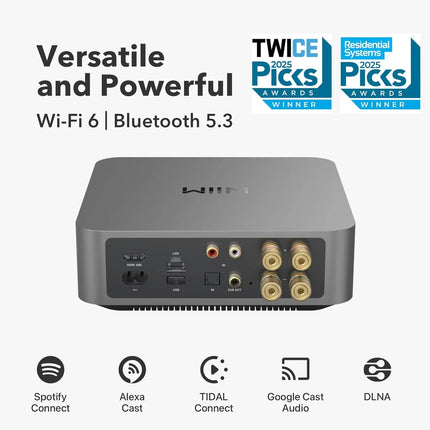 WiiM Amp &amp; Amp Pro: многокомнатный потоковый усилитель